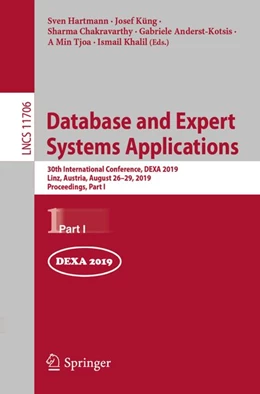 Abbildung von Hartmann / Küng | Database and Expert Systems Applications | 1. Auflage | 2019 | beck-shop.de