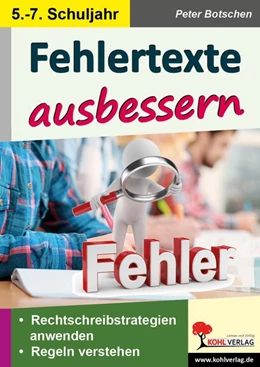 Abbildung von Botschen | Fehlertexte ausbessern / Klasse 5-7 | 1. Auflage | 2018 | beck-shop.de
