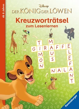 Abbildung von Disney Der König der Löwen: Kreuzworträtsel zum Lesenlernen | 1. Auflage | 2020 | beck-shop.de