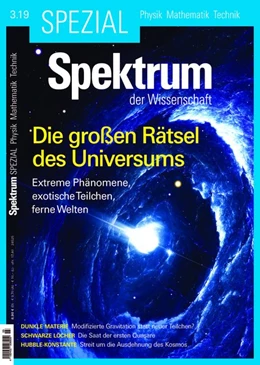 Abbildung von Spektrum Spezial- Die großen Rätsel des Universums | 1. Auflage | 2019 | beck-shop.de