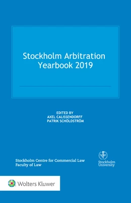Abbildung von Calissendorff / Schöldström | Stockholm Arbitration Yearbook 2019 | 1. Auflage | 2019 | beck-shop.de