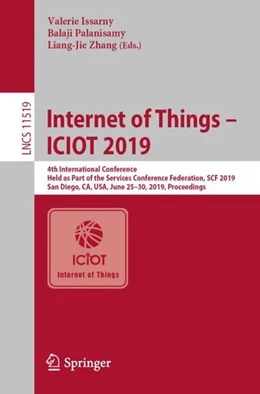 Abbildung von Issarny / Palanisamy | Internet of Things - ICIOT 2019 | 1. Auflage | 2019 | beck-shop.de