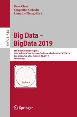 Abbildung von Chen / Seshadri | Big Data - BigData 2019 | 1. Auflage | 2019 | beck-shop.de