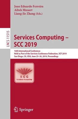 Abbildung von Ferreira / Musaev | Services Computing - SCC 2019 | 1. Auflage | 2019 | beck-shop.de