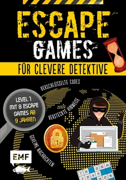 Abbildung von Monhard | Escape Games - Löse die Rätsel! - Level 1 mit 8 Escape Games ab 9 Jahren | 1. Auflage | 2019 | beck-shop.de