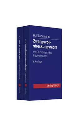 Abbildung von Kombination Lackmann, Zwangsvollstreckungsrecht (9. Auflage) + Lackmann/Wittschier, Die Klausur im Zwangsvollstreckungsrecht (3. Auflage) | 1. Auflage | | beck-shop.de
