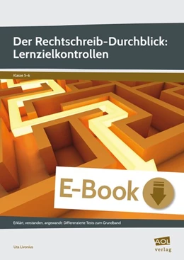 Abbildung von Livonius | Der Rechtschreib-Durchblick: Lernzielkontrollen | 1. Auflage | 2018 | beck-shop.de