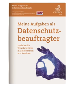 Abbildung von Meine Aufgaben als Datenschutzbeauftragter | 1. Auflage | 2022 | beck-shop.de