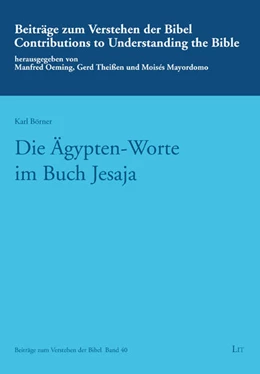 Abbildung von Börner | Die Ägypten-Worte im Buch Jesaja | 1. Auflage | 2019 | beck-shop.de