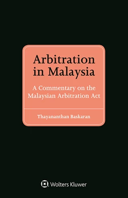 Abbildung von Baskaran | Arbitration in Malaysia | 1. Auflage | 2019 | beck-shop.de