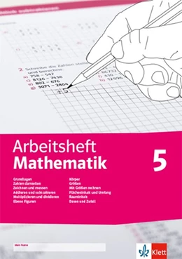 Abbildung von Arbeitsheft Mathematik. Arbeitsheft mit Lösungsheft Klasse 5 | 1. Auflage | 2020 | beck-shop.de