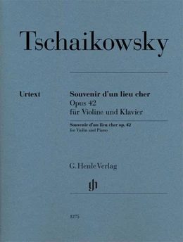 Abbildung von Komarov | Souvenir d'un lieu cher op. 42 for Violine and Piano | 1. Auflage | 2019 | beck-shop.de