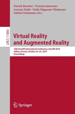 Abbildung von Bourdot / Interrante | Virtual Reality and Augmented Reality | 1. Auflage | 2019 | beck-shop.de