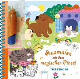 Abbildung von Ausmalen mit dem magischen Pinsel. Tierkinder | 1. Auflage | 2020 | beck-shop.de