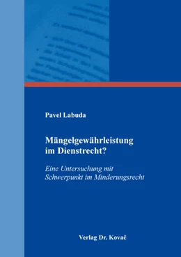 Abbildung von Labuda | Mängelgewährleistung im Dienstrecht? | 1. Auflage | 2019 | 29 | beck-shop.de