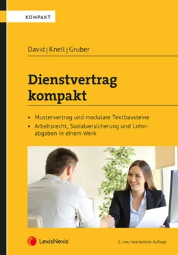 Abbildung von David / Gruber | Dienstvertrag kompakt | 2. Auflage | 2019 | beck-shop.de