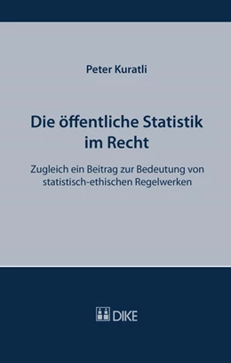 Abbildung von Kuratli | Die öffentliche Statistik im Recht | 1. Auflage | 2017 | beck-shop.de