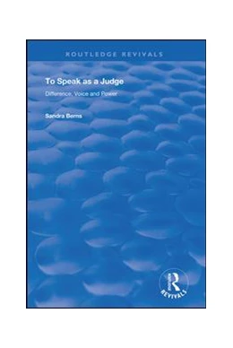 Abbildung von Berns | To Speak as a Judge | 1. Auflage | 2020 | beck-shop.de