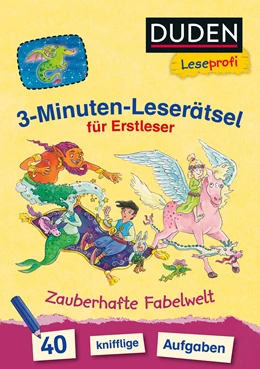 Abbildung von Moll | Duden Leseprofi – 3-Minuten-Leserätsel für Erstleser: Zauberhafte Fabelwelt | 1. Auflage | 2020 | 16 | beck-shop.de