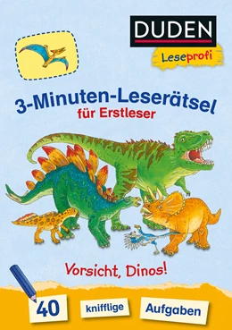 Abbildung von Moll | Duden Leseprofi – 3-Minuten-Leserätsel für Erstleser: Vorsicht, Dinos! | 1. Auflage | 2022 | 19 | beck-shop.de