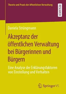 Abbildung von Strüngmann | Akzeptanz der öffentlichen Verwaltung bei Bürgerinnen und Bürgern | 1. Auflage | 2019 | beck-shop.de