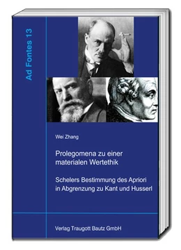 Abbildung von Zhang | Prolegomena zu einer materiellen Wertethik | 1. Auflage | 2019 | beck-shop.de
