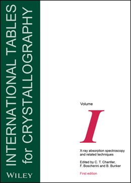 Abbildung von Chantler / Bunker | International Tables for Crystallography, Volume I | 1. Auflage | 2024 | beck-shop.de