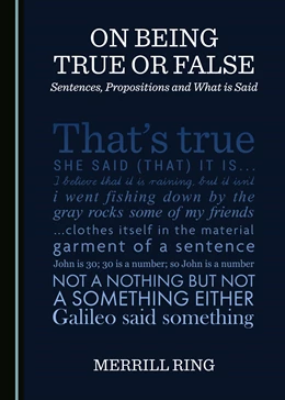 Abbildung von On Being True or False | 1. Auflage | 2020 | beck-shop.de