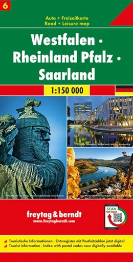 Abbildung von Westfalen - Rheinland Pfalz - Saarland, Autokarte 1:150.000, Blatt 6 | 1. Auflage | 2019 | beck-shop.de