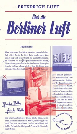 Abbildung von Luft | Über die Berliner Luft | 1. Auflage | 2019 | beck-shop.de