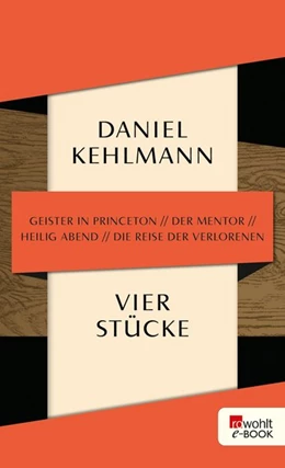 Abbildung von Kehlmann | Vier Stücke | 1. Auflage | 2019 | beck-shop.de