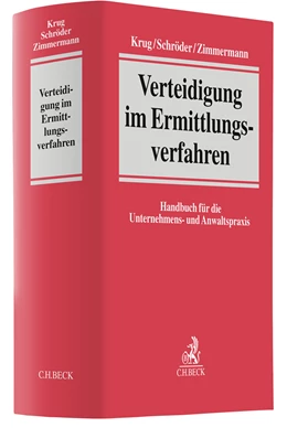 Abbildung von Krug / Schröder | Verteidigung im Ermittlungsverfahren | 1. Auflage | 2026 | beck-shop.de