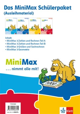 Abbildung von MiniMax 3. Schülerpaket (4 Themenhefte: Zahlen und Rechnen A, Zahlen und Rechnen B, Größen und Sachrechnen, Geometrie) - Ausleihmaterial Klasse 3 | 1. Auflage | 2020 | beck-shop.de
