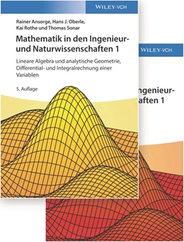 Abbildung von Ansorge / Oberle | Mathematik in den Ingenieur- und Naturwissenschaften | 5. Auflage | 2020 | beck-shop.de