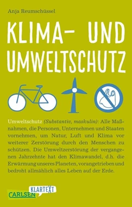 Abbildung von Reumschüssel | Carlsen Klartext: Klima- und Umweltschutz | 1. Auflage | 2020 | beck-shop.de