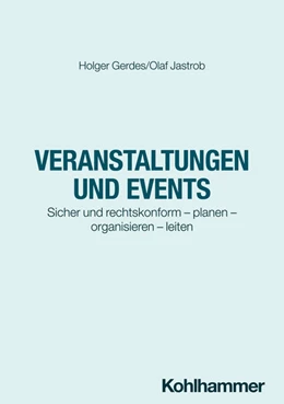 Abbildung von Gerdes / Jastrob | Veranstaltungsleitung | 1. Auflage | 2024 | beck-shop.de