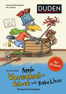 Abbildung von Raab | Mein Vorschulblock mit Rabe Linus -Konzentrationsspiele | 1. Auflage | 2020 | beck-shop.de