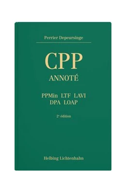 Abbildung von Perrier Depeursinge | Code de procédure pénale Suisse (CPP) | 2. Auflage | 2020 | beck-shop.de