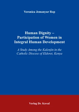 Abbildung von Rop | Human Dignity – Participation of Women in Integral Human Development | 1. Auflage | 2020 | 148 | beck-shop.de