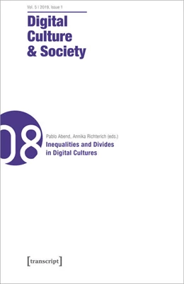 Abbildung von Abend / Richterich | Digital Culture & Society (DCS) | 1. Auflage | 2019 | beck-shop.de