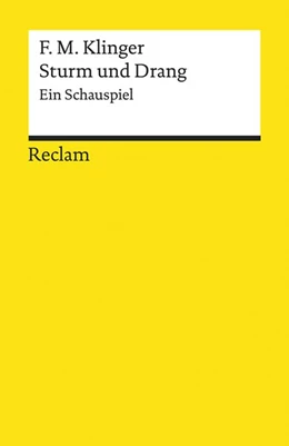 Abbildung von Klinger / Fechner | Sturm und Drang | 1. Auflage | 2020 | beck-shop.de