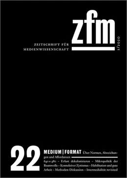 Abbildung von Gesellschaft für Medienwissenschaft e. V. | Zeitschrift für Medienwissenschaft 22 | 1. Auflage | 2020 | beck-shop.de