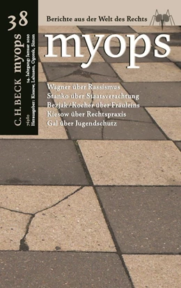 Abbildung von myops Heft 38 (Januar 2020) | 1. Auflage | 2020 | beck-shop.de
