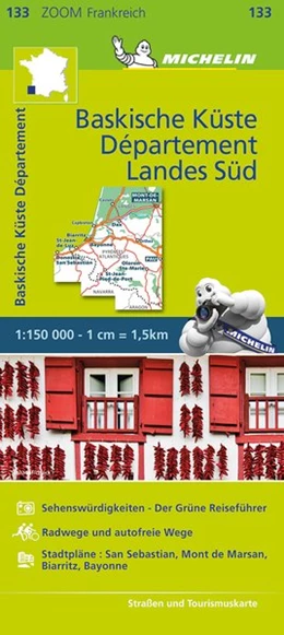 Abbildung von Michelin Baskische Küste 1:150.000 | 1. Auflage | 2020 | beck-shop.de