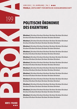 Abbildung von Prokla 199 | Politische Ökonomie des Eigentums | 1. Auflage | 2020 | beck-shop.de