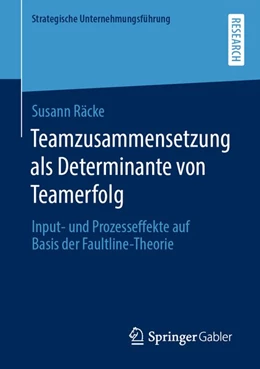 Abbildung von Räcke | Teamzusammensetzung als Determinante von Teamerfolg | 1. Auflage | 2019 | beck-shop.de