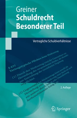 Abbildung von Greiner | Schuldrecht Besonderer Teil | 2. Auflage | 2019 | beck-shop.de