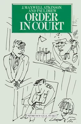 Abbildung von Atkinson / Drew | Order in Court | 1. Auflage | 1979 | beck-shop.de
