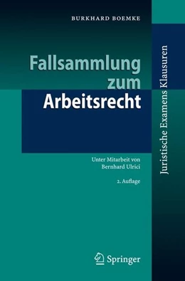 Abbildung von Boemke | Fallsammlung zum Arbeitsrecht | 2. Auflage | 2007 | beck-shop.de