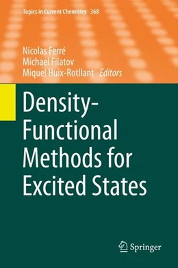 Abbildung von Ferré / Filatov | Density-Functional Methods for Excited States | 1. Auflage | 2015 | beck-shop.de